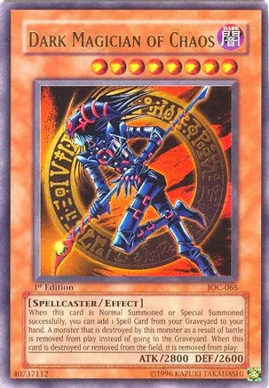 Dark Magician of Chaos - 1st Edition Invasion of Chaos