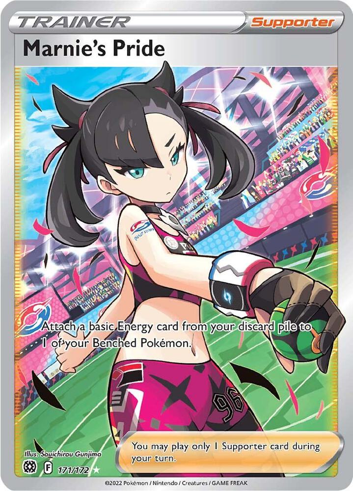 marnie pokemon card Marnie's Pride (Full Art) 171/172