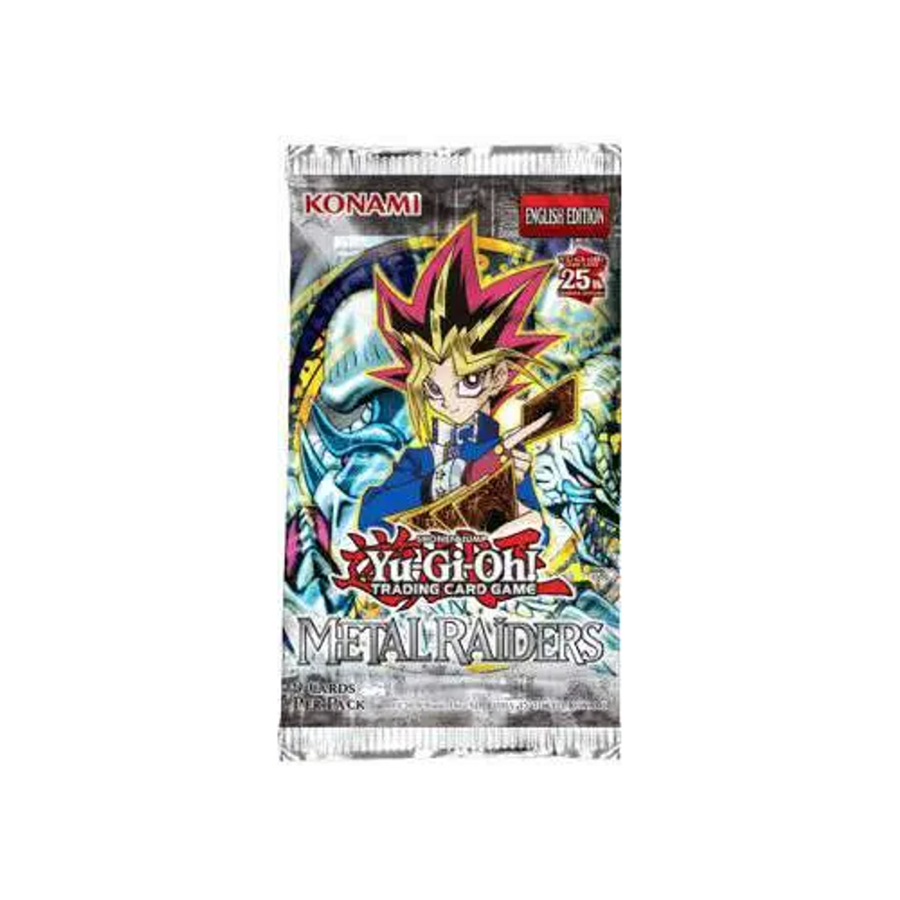 YuGiOh Trading Card Game Metal Raiders Booster Pack [9 Cards, 25th Anniversary]