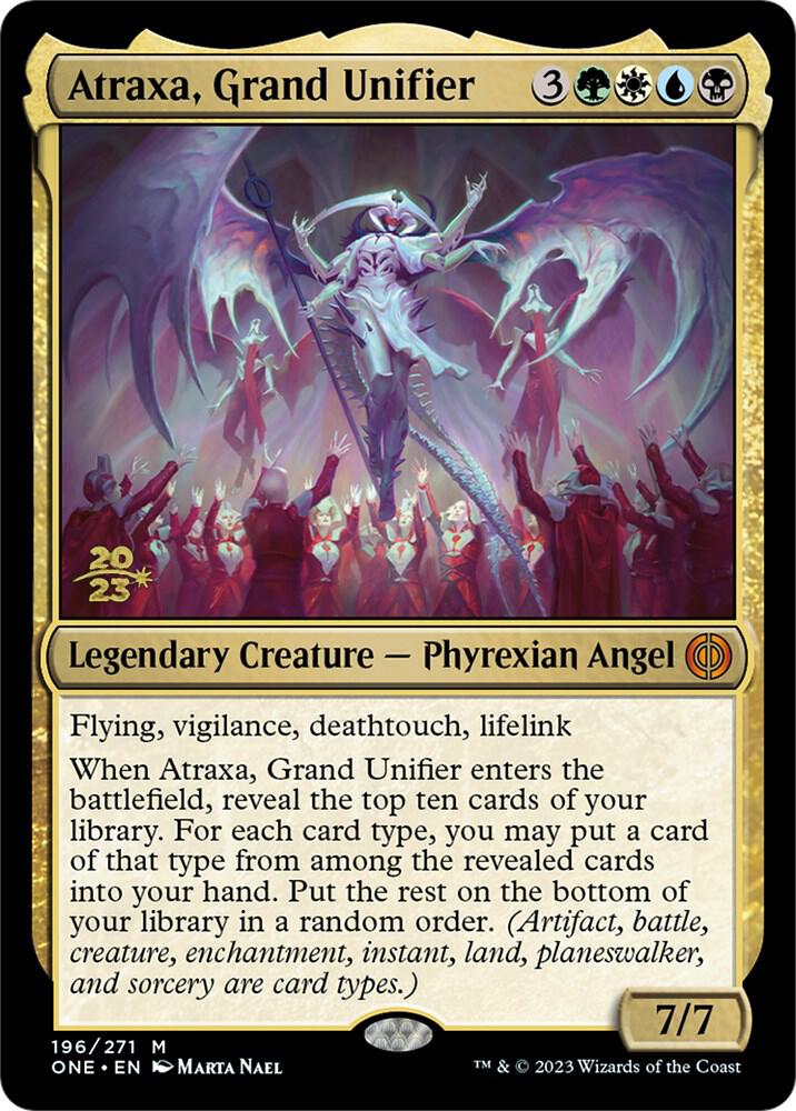 atraxa card sleeves FUNinEDH MTG - A Game of Thrones Atraxa, Grand Unifier [Phyrexia: All