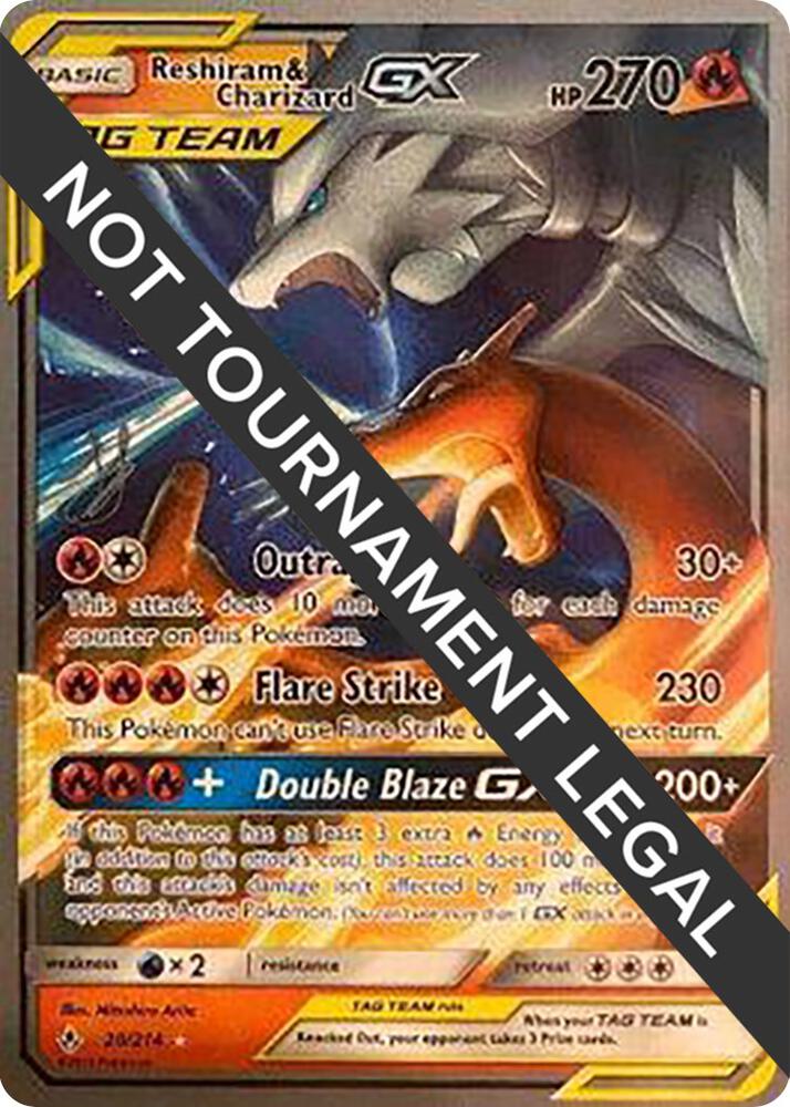 Pokémon: Reshiram & Charizard GX - 2019 (Henry Brand)