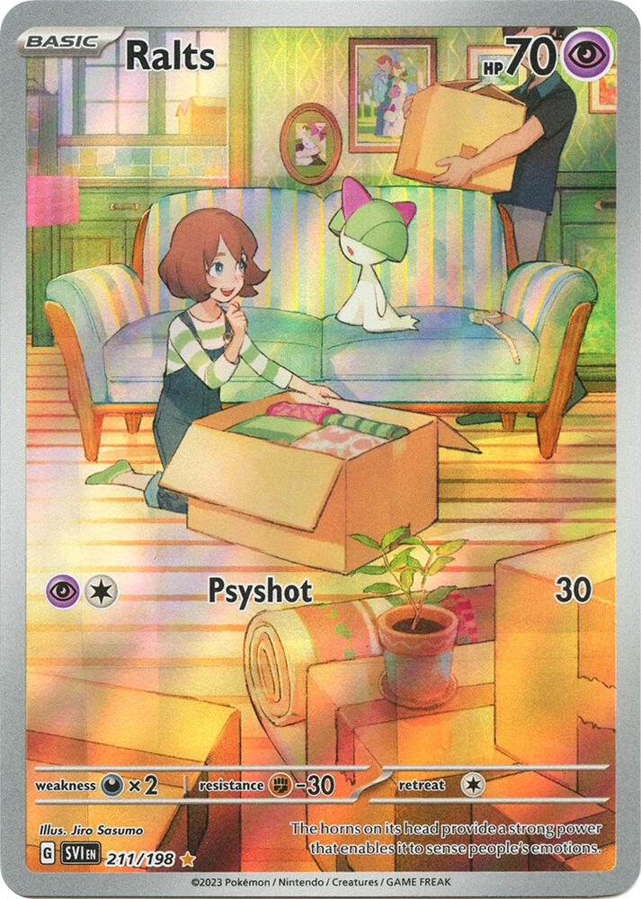 Pokemon: Ralts - 211/198 - Scarlet & Violet Base Set
