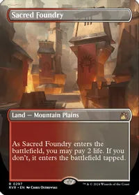 Sacred Foundry (Borderless)(Foil)