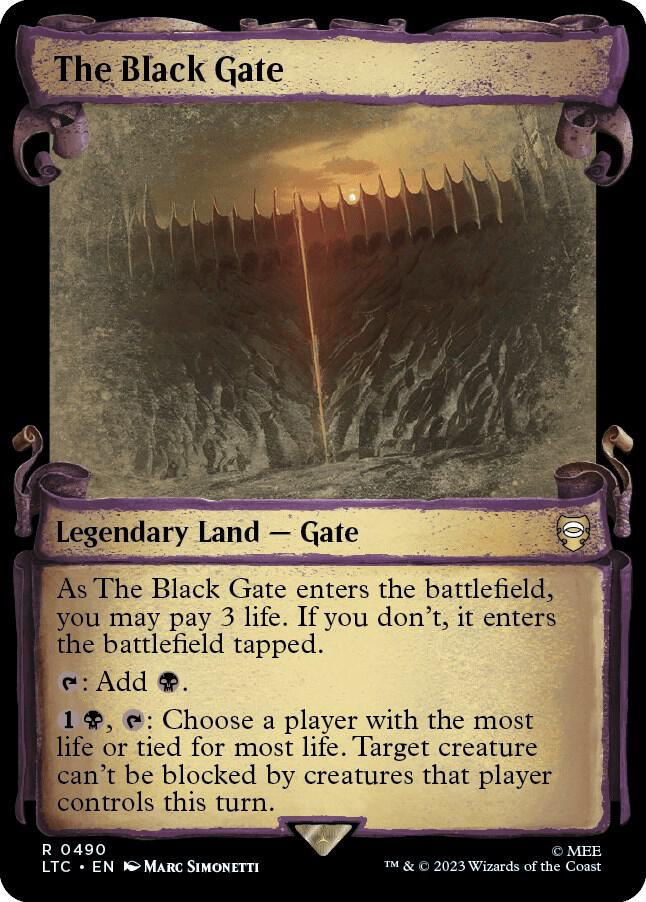 Magic: The Gathering: The Black Gate (Showcase Scrolls)