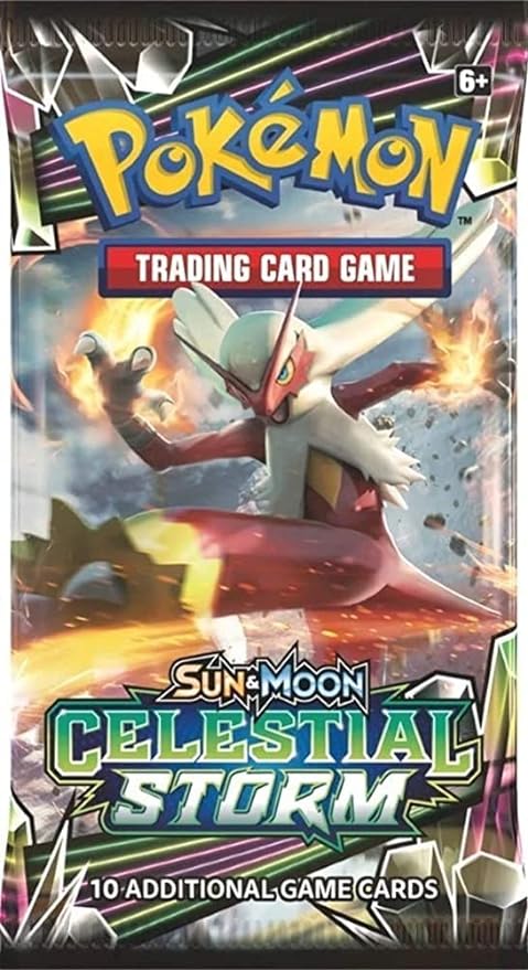 Pokémon TCG Sun & Moon Celestial Storm Booster 10 Card Pack