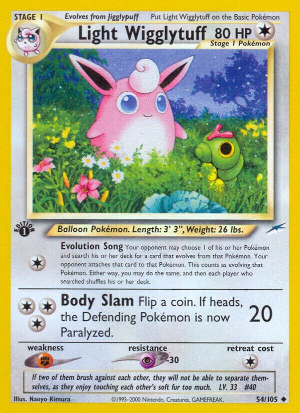 Pokémon: Light Wigglytuff - 54/105