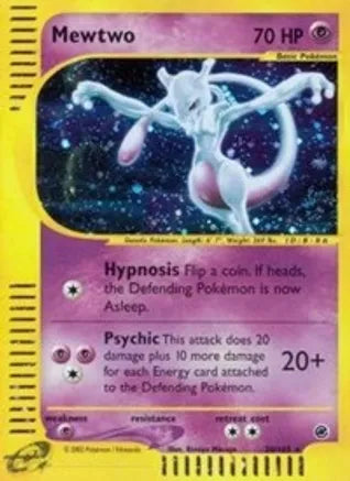 Mewtwo (20) - Expedition (EX) - Reverse Holo
