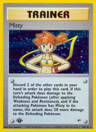 Misty (18) - Gym Heroes (G1) - Unlimited