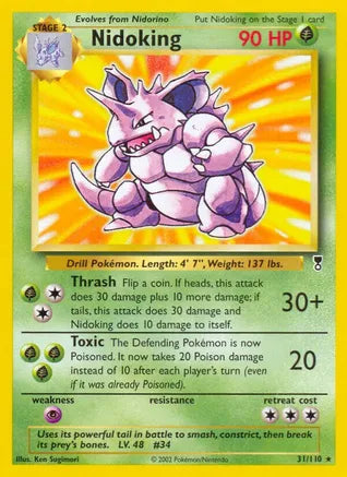 Nidoking - Legendary Collection (LC) - Reverse Holo