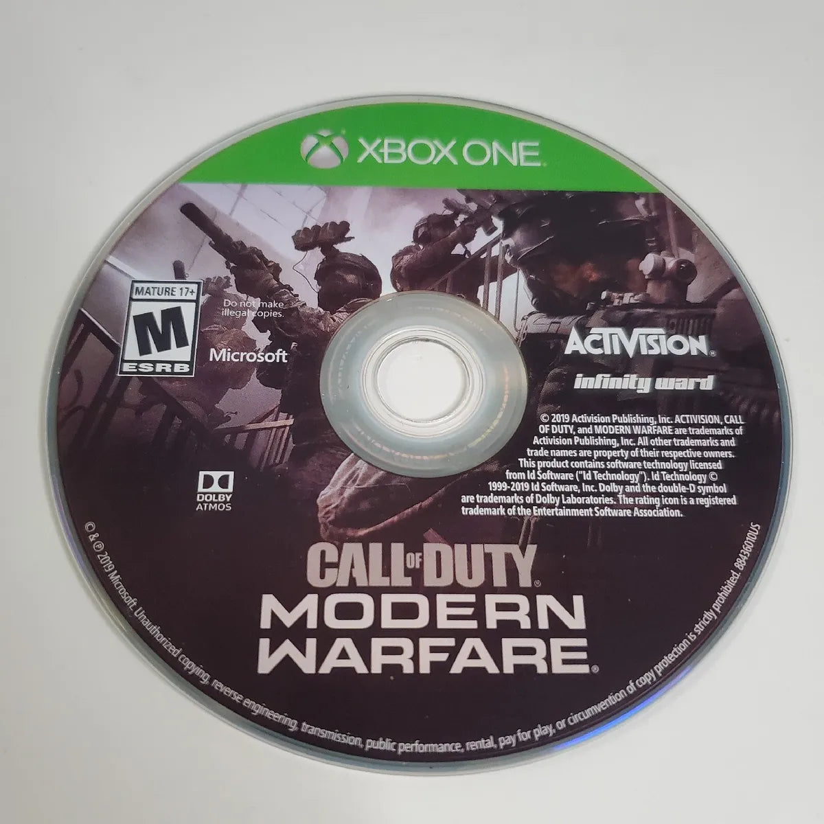Xbox One - Call Of Duty: Modern Warfare - Used