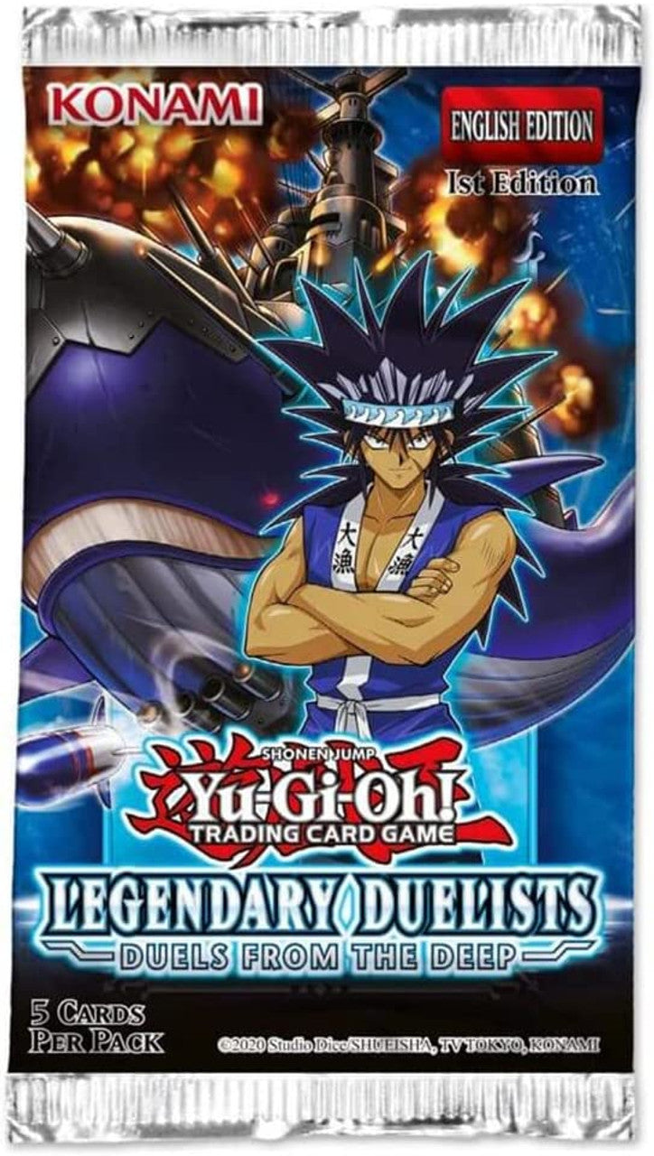 YuGiOh Trading Card Game Legendary Duelists Duels From The Deep Booster Pack [5 Cards]