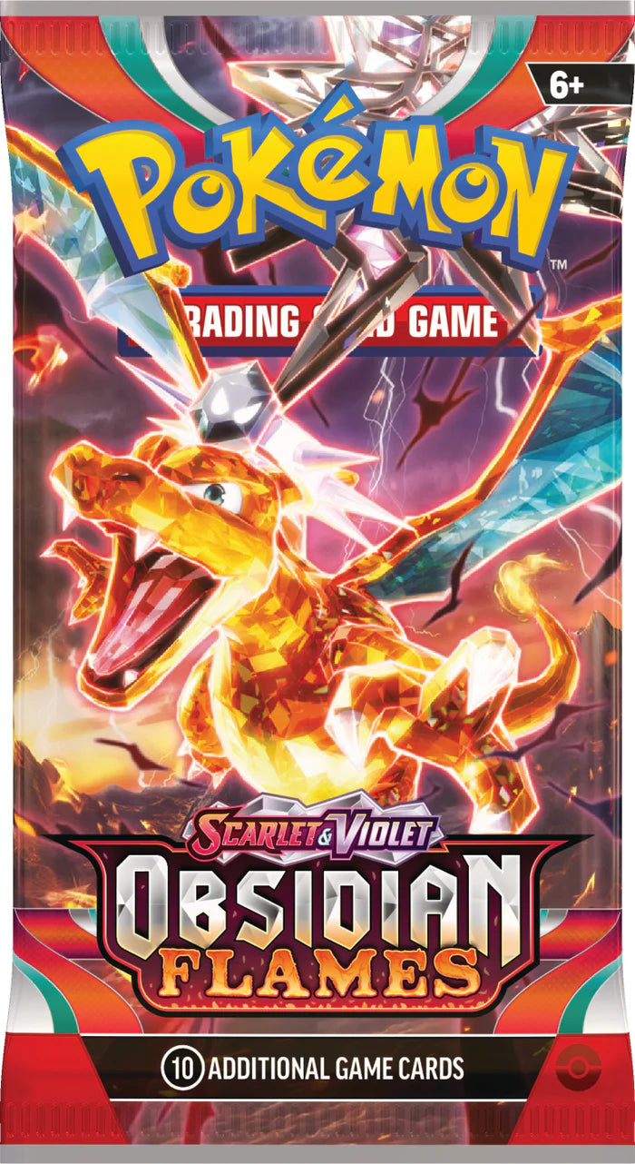 Pokemon Scarlet and Violet 3 Obsidian Flames Booster Pack