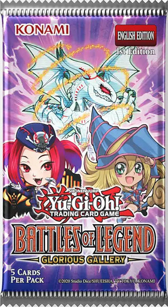 yugioh booster deck Yu-Gi-Oh!: Battles of Legend Glorious Gallery- Booster Pack
