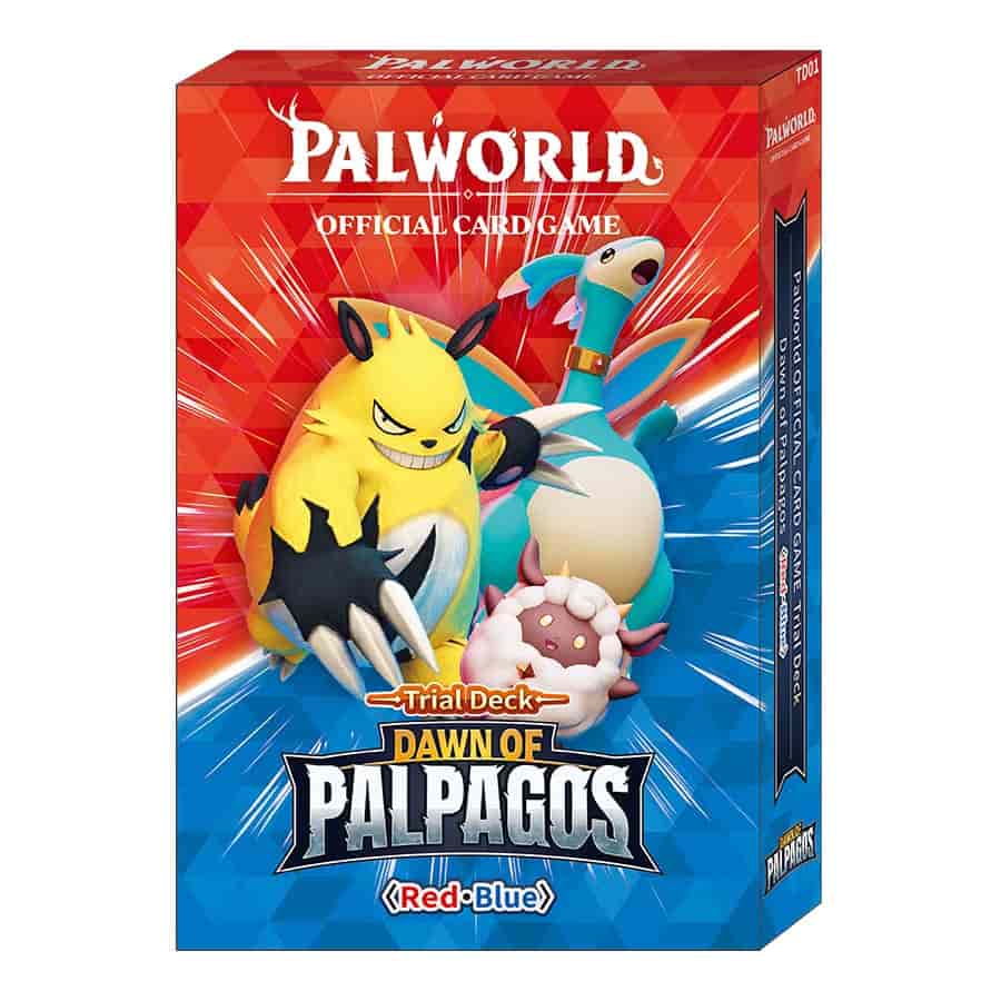 Palworld TCG| Dawn of Palpagos: Trial Deck: Red & Blue