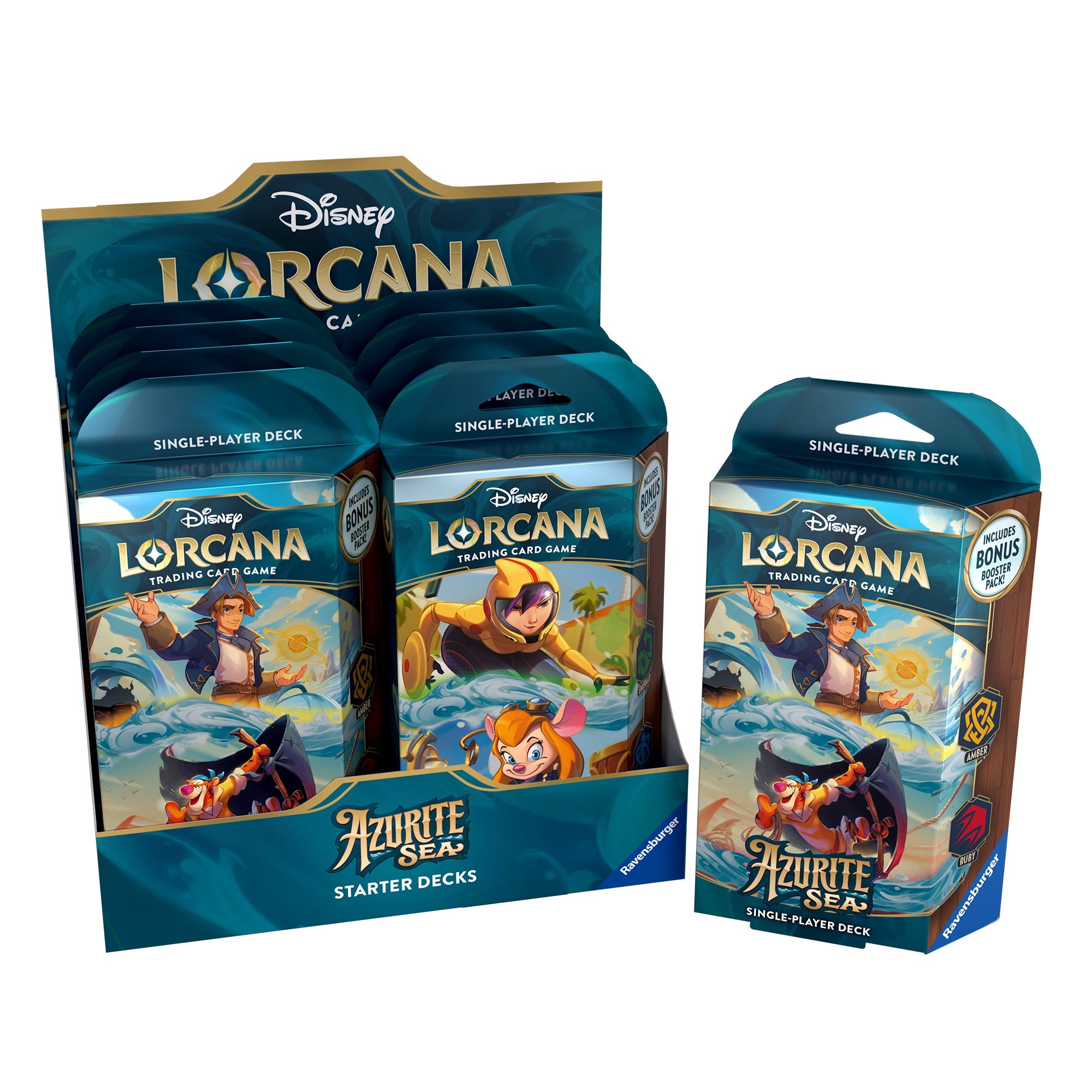 Lorcana TCG: Azurite Sea Starter Deck