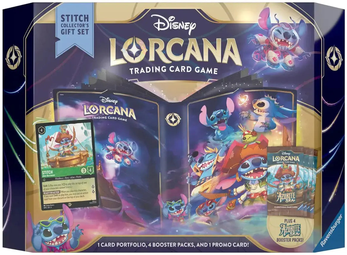 Disney Lorcana: Stitch Collector's Gift Set - Azurite Sea Disney Lorcana: Stitch Collector's Gift Set - Azurite Sea
