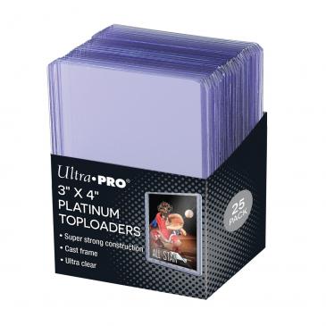 Ultra Pro Ultra Clear Platinum Toploader 25ct