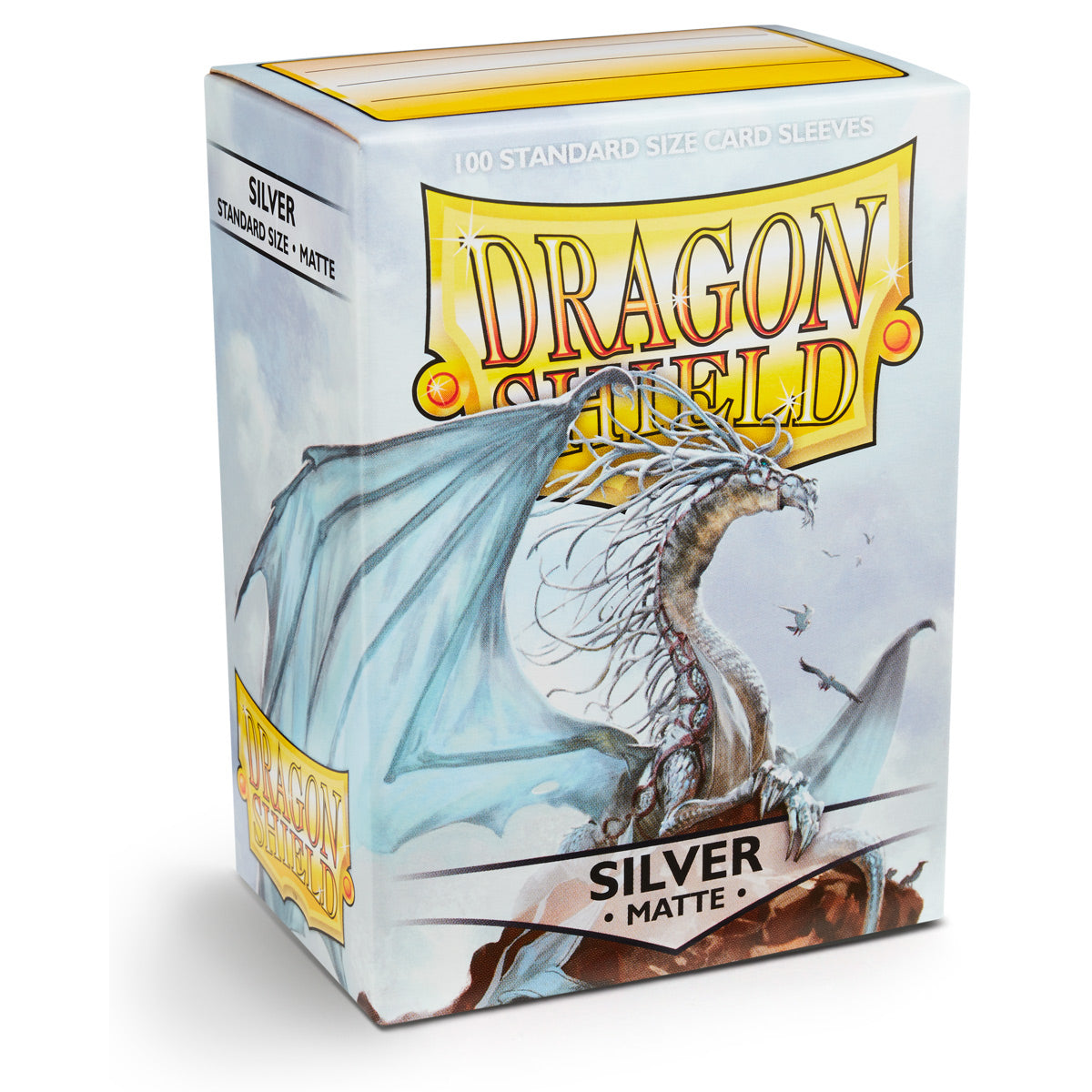 Dragon Shield: Matte Silver (100) Protective Sleeves