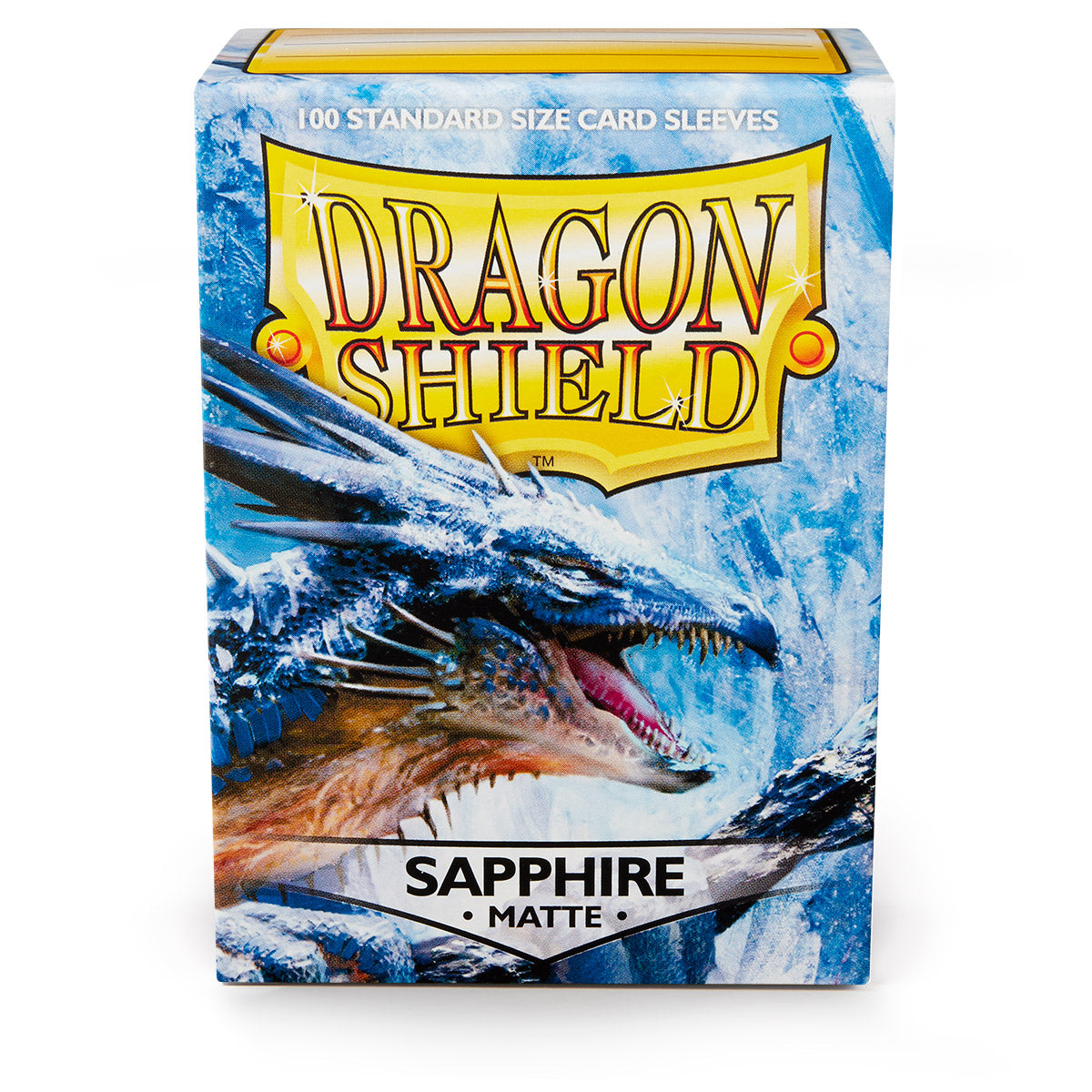 Dragon Shield Matte Sapphire Standard Sleeves (100)