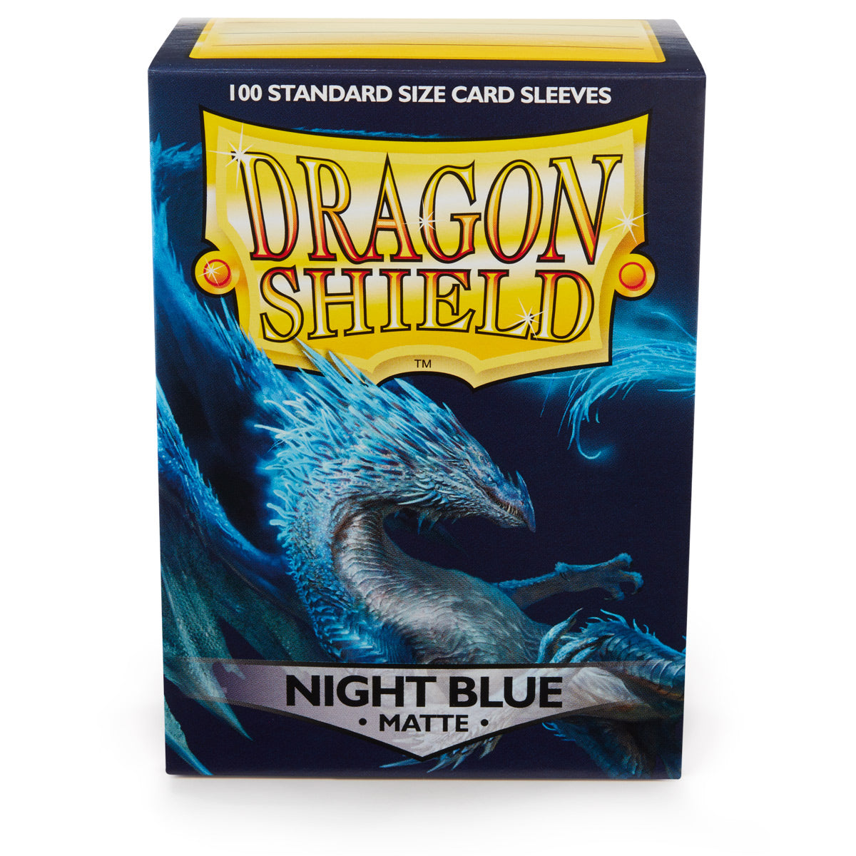 Dragon Shield Matte Night Blue Standard Sleeves (100)