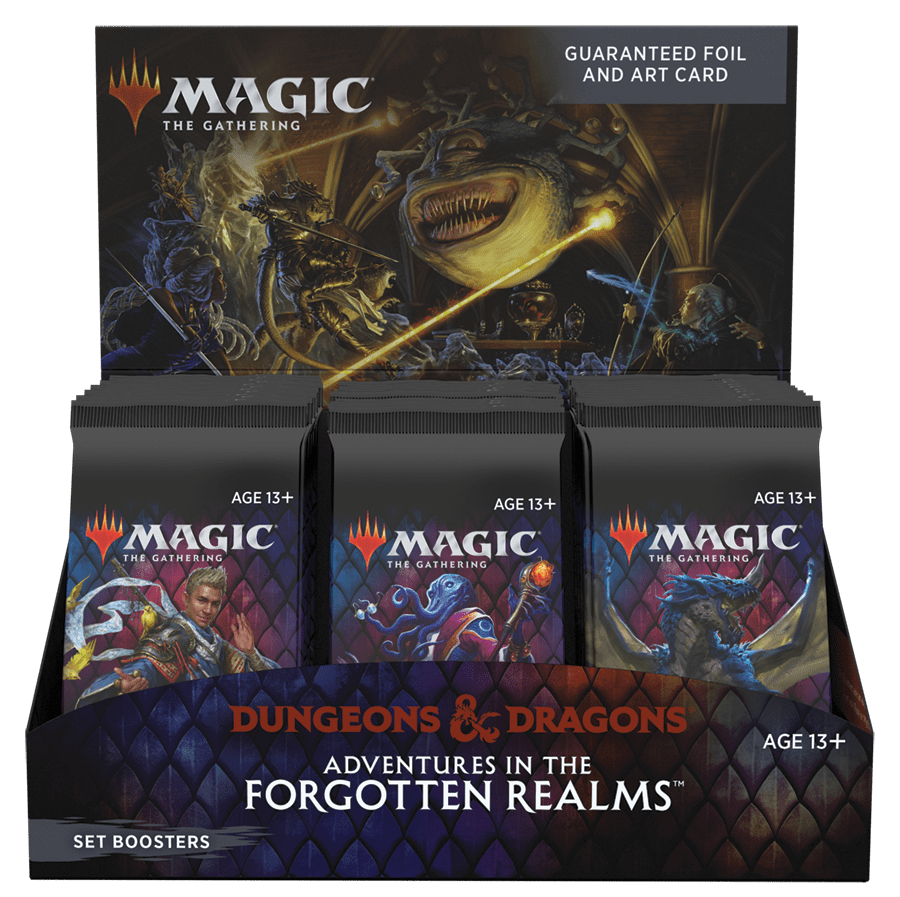 Magic: The Gathering - Adventures in the Forgotten Realms - Set Booster Box