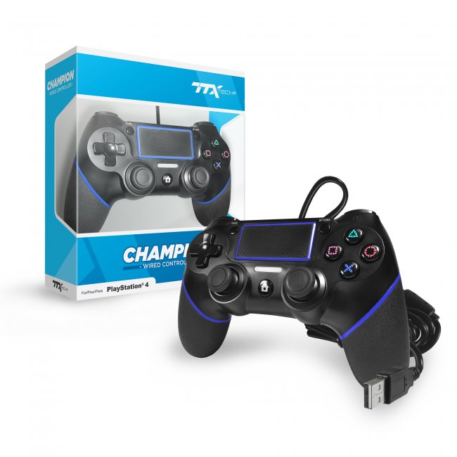 PS4 TTX: Champion Wired Controller - Various Colors