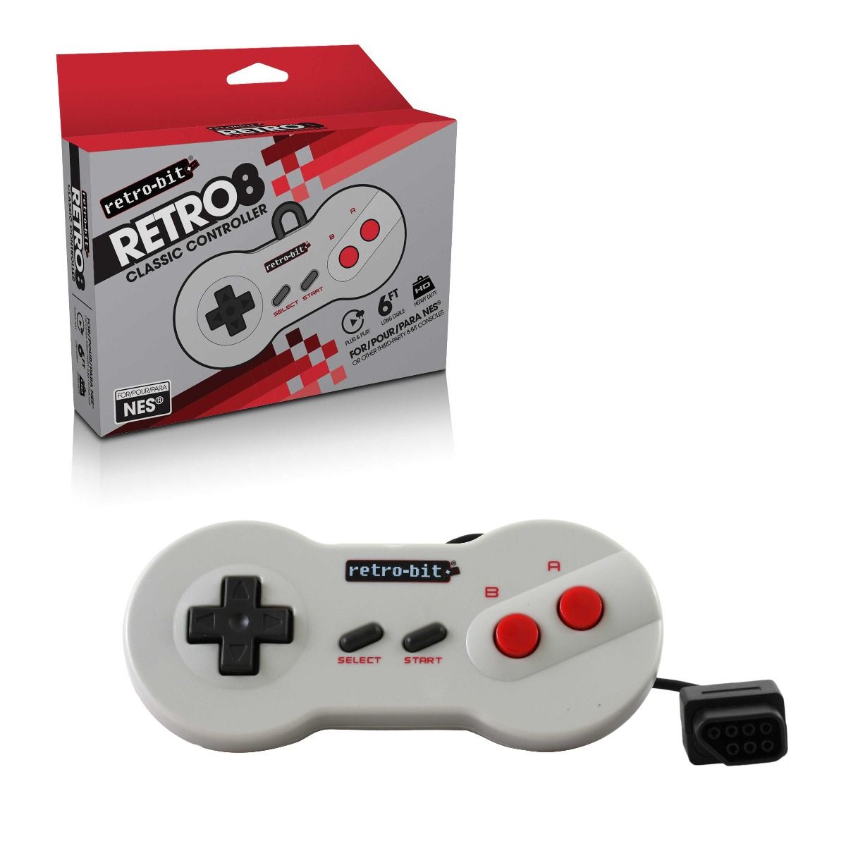 NES Wired Classic Controller Dogbone