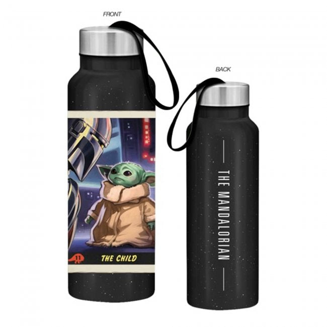 The Child Trading Card Stainless Water Bottle