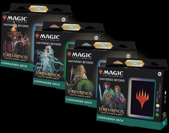 Lord of the Rings Tales of Middle-Earth Commander Decks