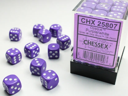 Chessex: 12mm D6 Dice Block