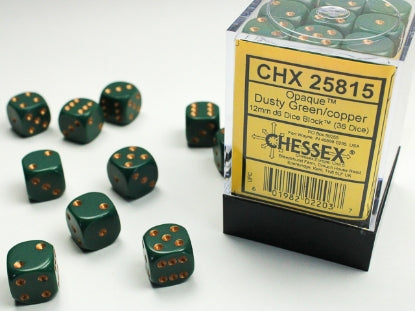 Chessex: 12mm D6 Dice Block