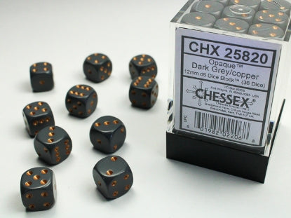 Chessex: 12mm D6 Dice Block