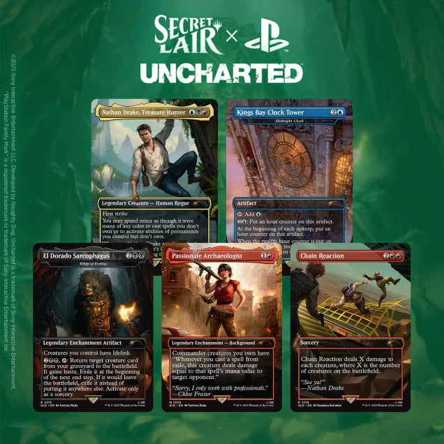 Secret Lair x Uncharted - VGMX