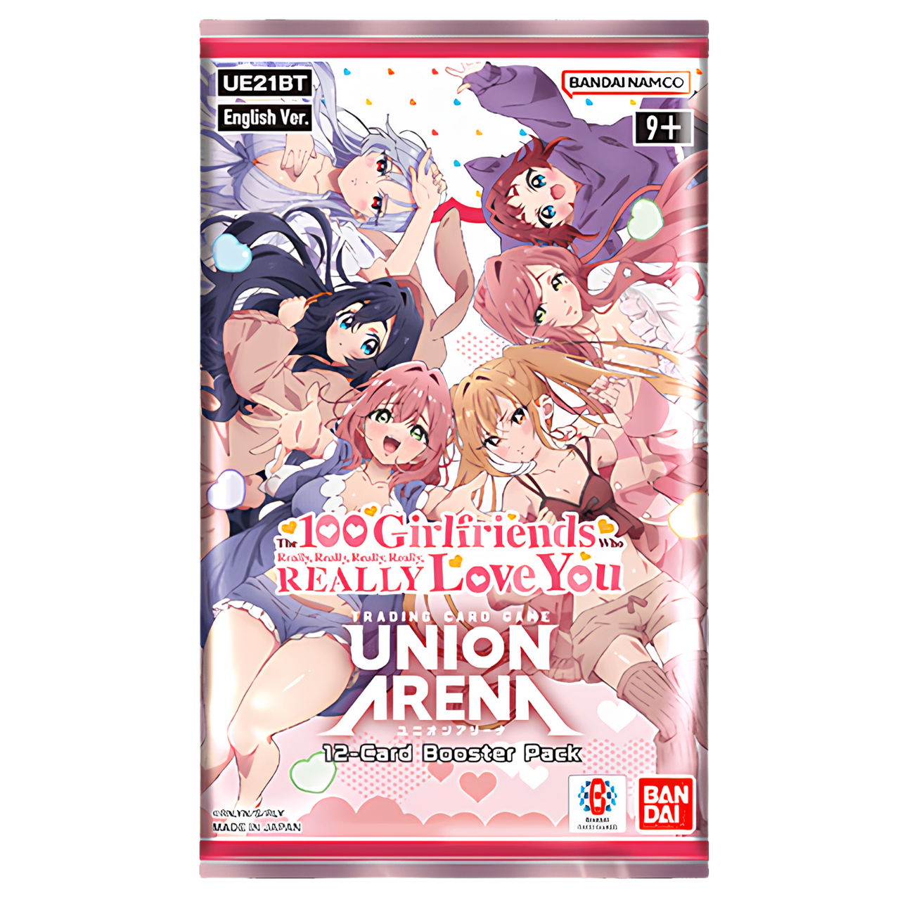 Union Arena: The 100 Girlfriends Who Really Really Love You (UE21BT)- Booster Pack - VGMX