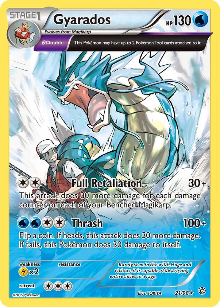 Pokémon: Gyarados (21) - XY - Ancient Origins - VGMX