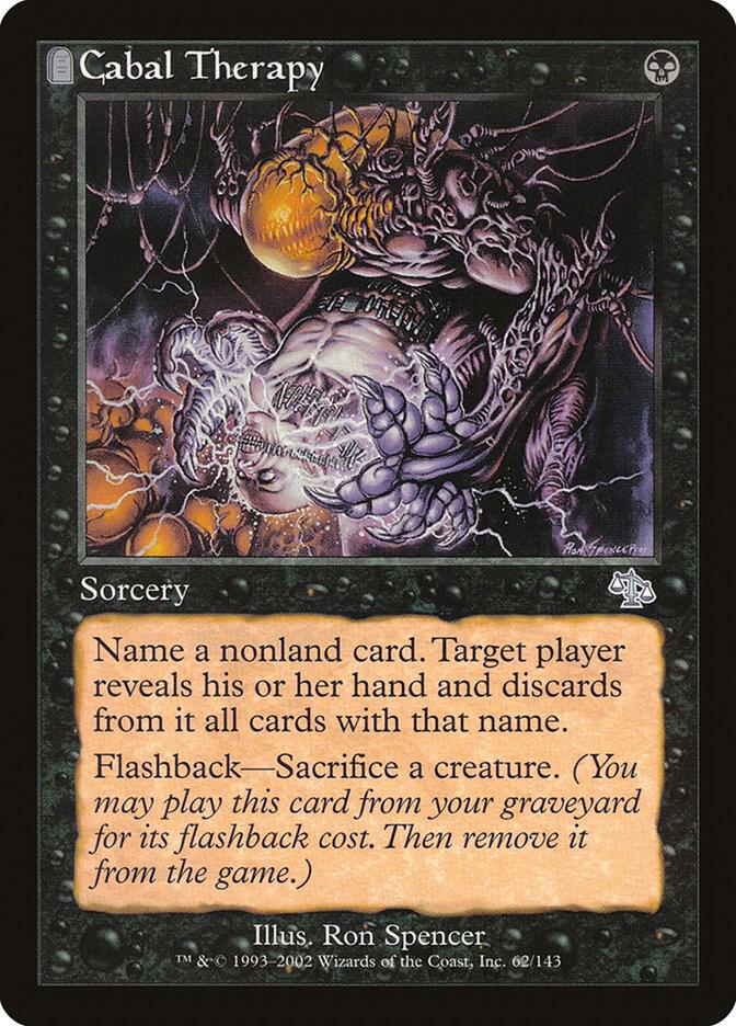 Magic: The Gathering: Cabal Therapy - Judgement - VGMX