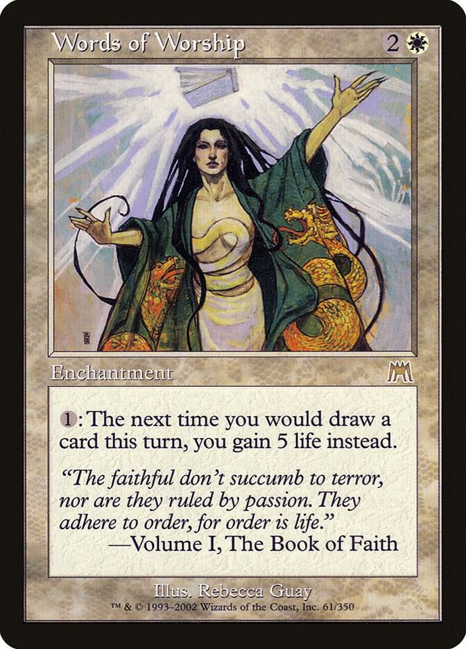 Magic: The Gathering: Words of Worship - Onslaught - VGMX