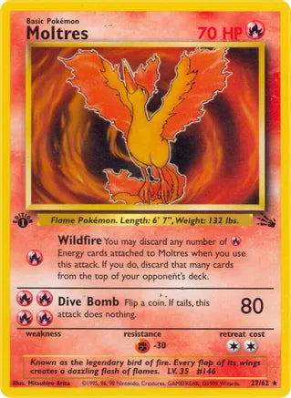 Moltres (27) - Fossil (FO)