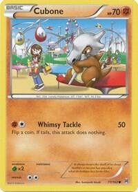 Pokémon: Cubone (Rev.Holo) - 77/162 - XY - BREAKthrough - VGMX