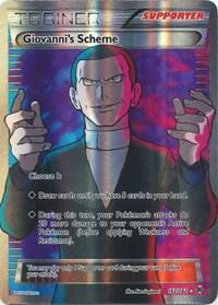 Giovanni's Scheme (Full Art)- 162/162 - XY - BREAKthrough - VGMX