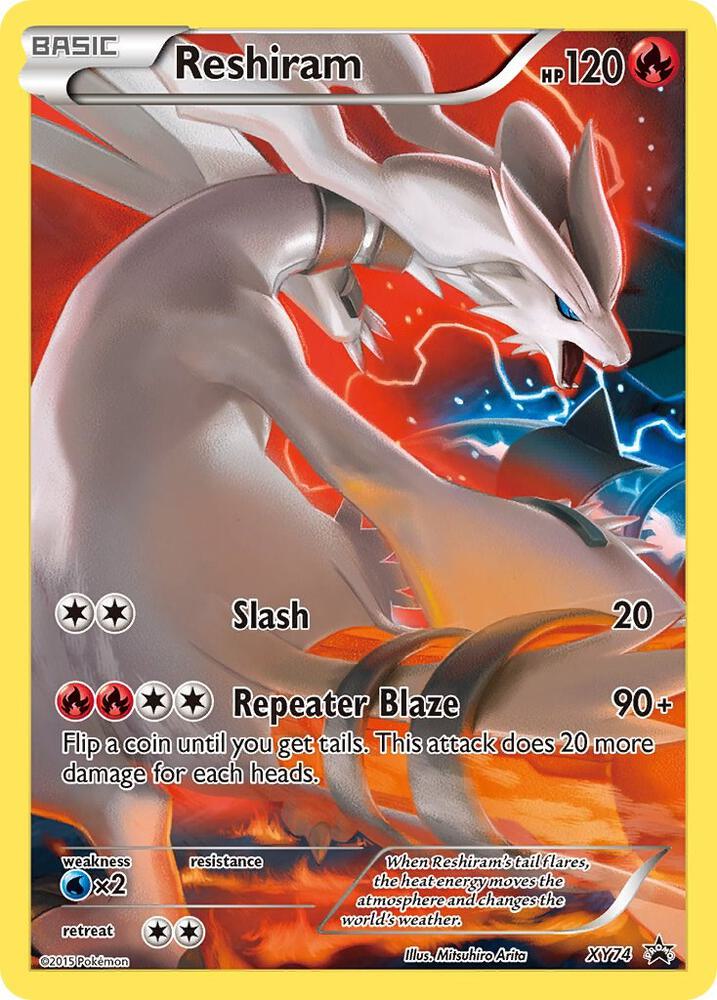 Pokémon: Reshiram - XY74 - XY Promos - VGMX