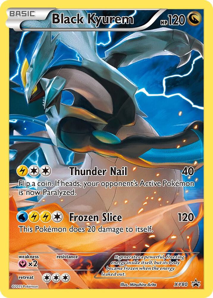 Pokémon: Black Kyurem - XY80 - XY Promos