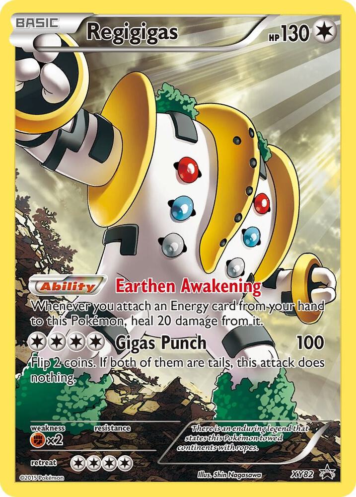 Pokémon: Regigigas (Full Art Promo) - XY82 - XY Promos
