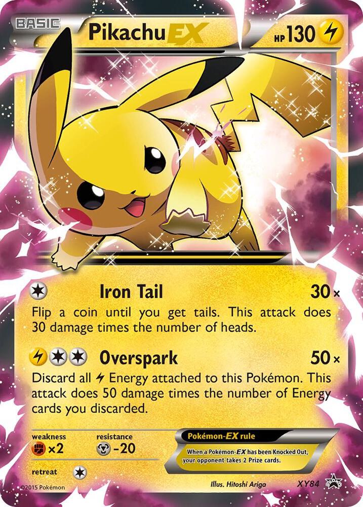Pokémon: Pikachu EX - XY84 - XY Promos