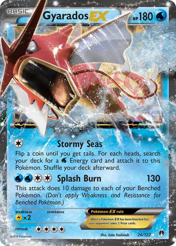 Pokémon: Gyarados EX - 26/122 - BREAKpoint - VGMX