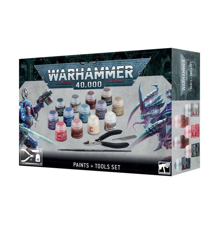 WARHAMMER 40K PAINTS + TOOLS