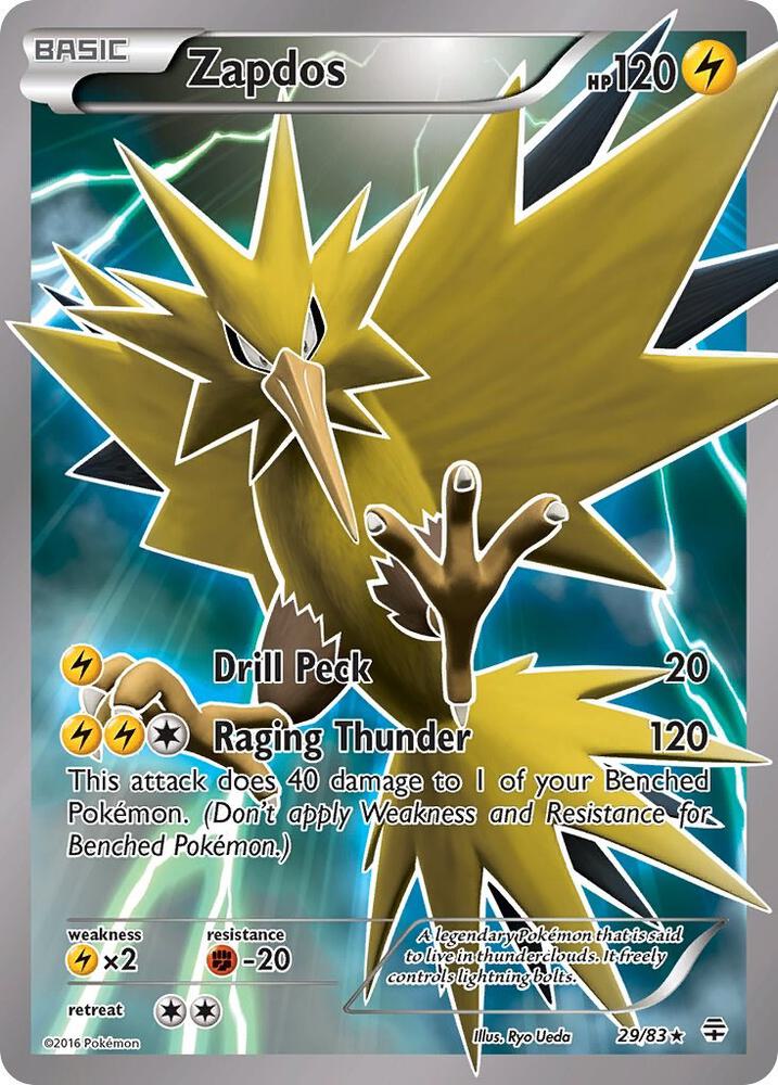 Pokemon: Zapdos 29/83 - Generations