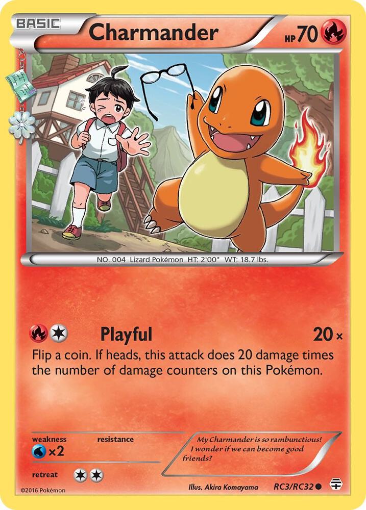 Pokémon: Charmander - RC3/RC32 - Generations: Radiant Collection - VGMX