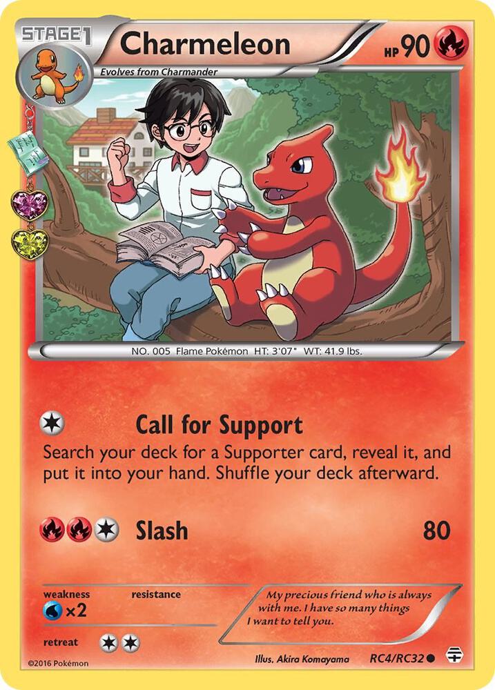 Pokémon: Charmeleon - RC4/RC32 - Generations: Radiant Collection - VGMX