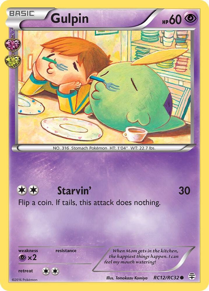 Pokémon: Gulpin - RC12/RC32 - Generations: Radiant Collection - VGMX